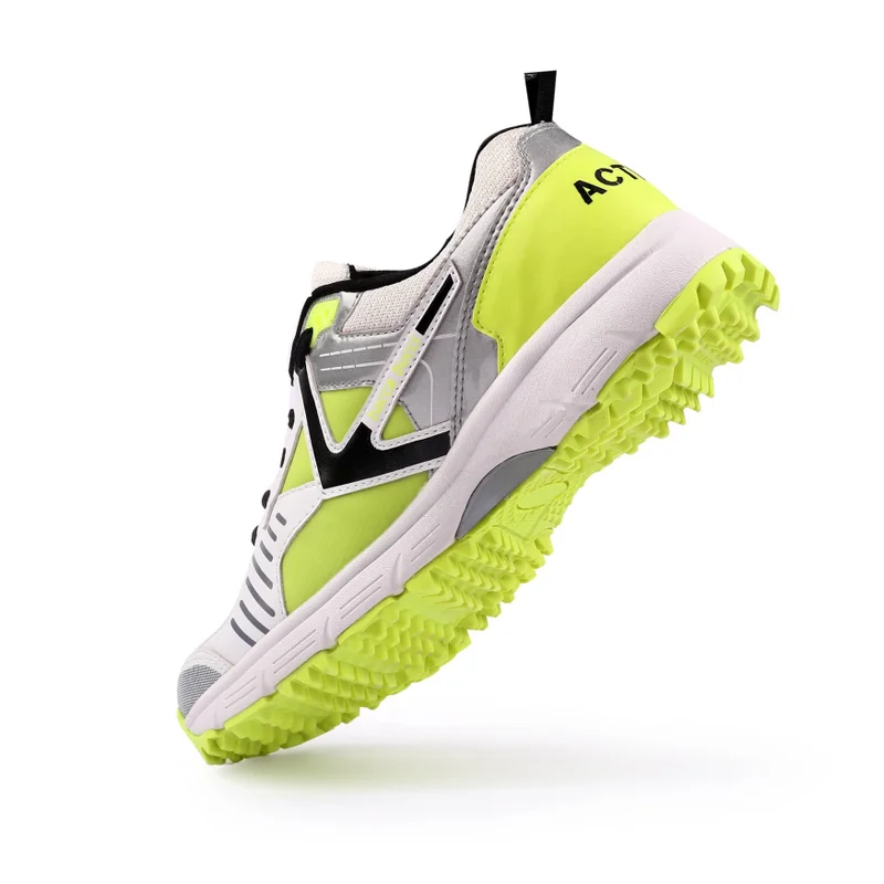 Bacca Bucci Green and Silver Boundary Blazers Cricket Shoes for Men | Best Price UAE